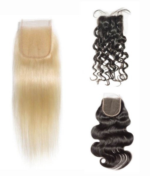 Indus Hair Machine Remy Lace Closures